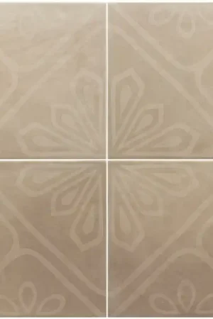 Prix Bas Carrelage MIRA DECOR TAUPE 20x20 cm effet terre cuite
